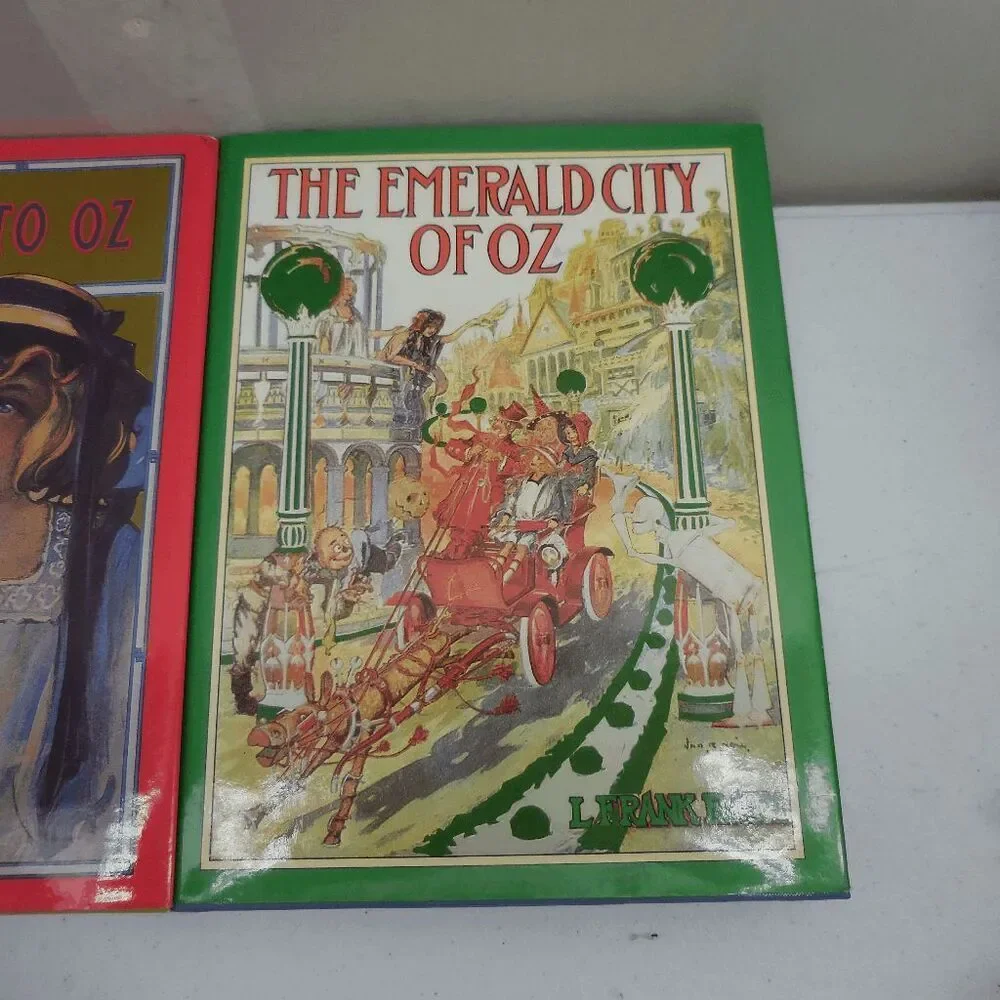 The Wonderful Wizard of Oz, Emerald‎ City, Road To Oz Book Lot Books of Wonder